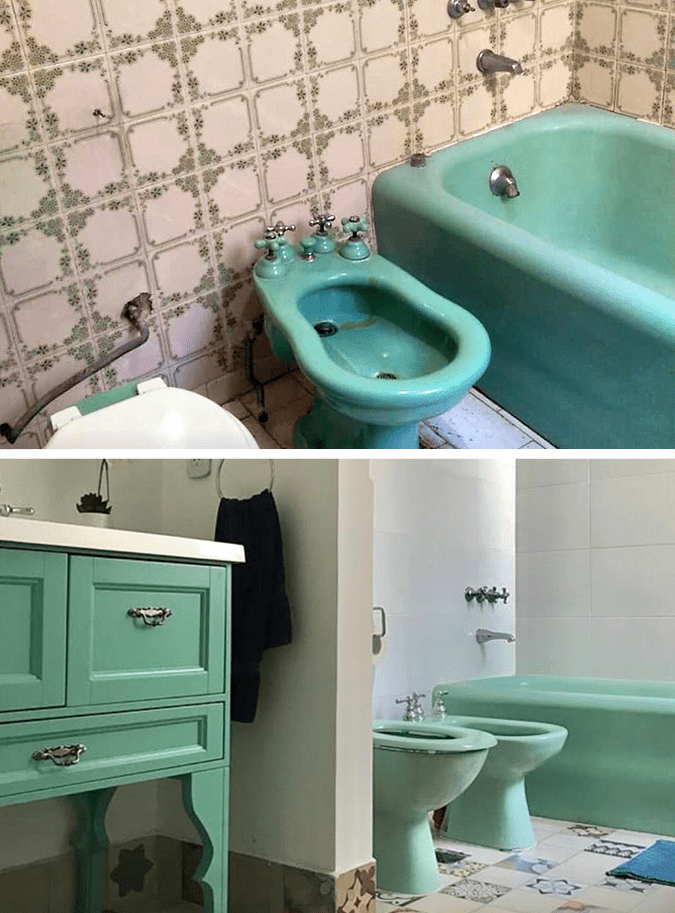 make up renovación baño