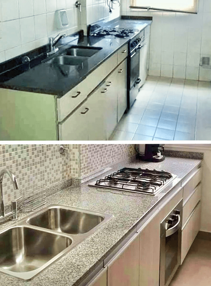 make up renovación cocina