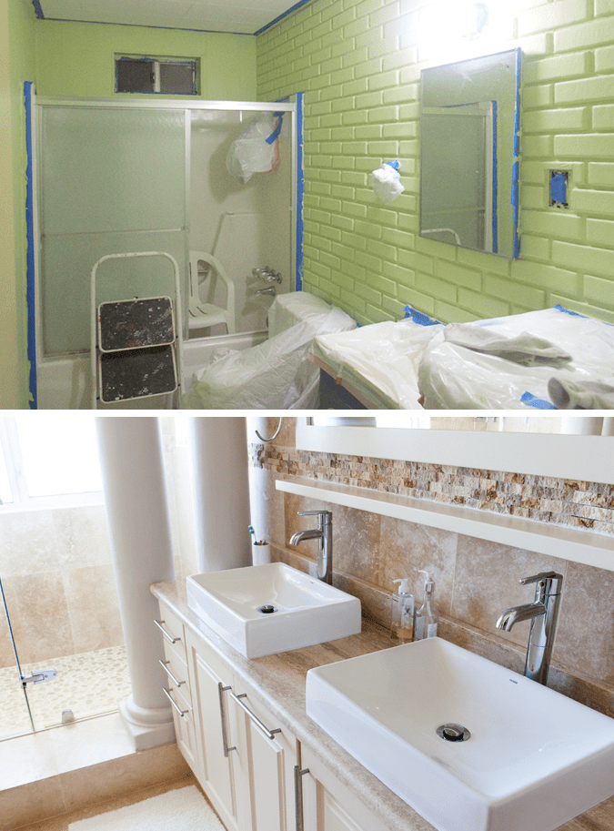 make-up renovación antes y después